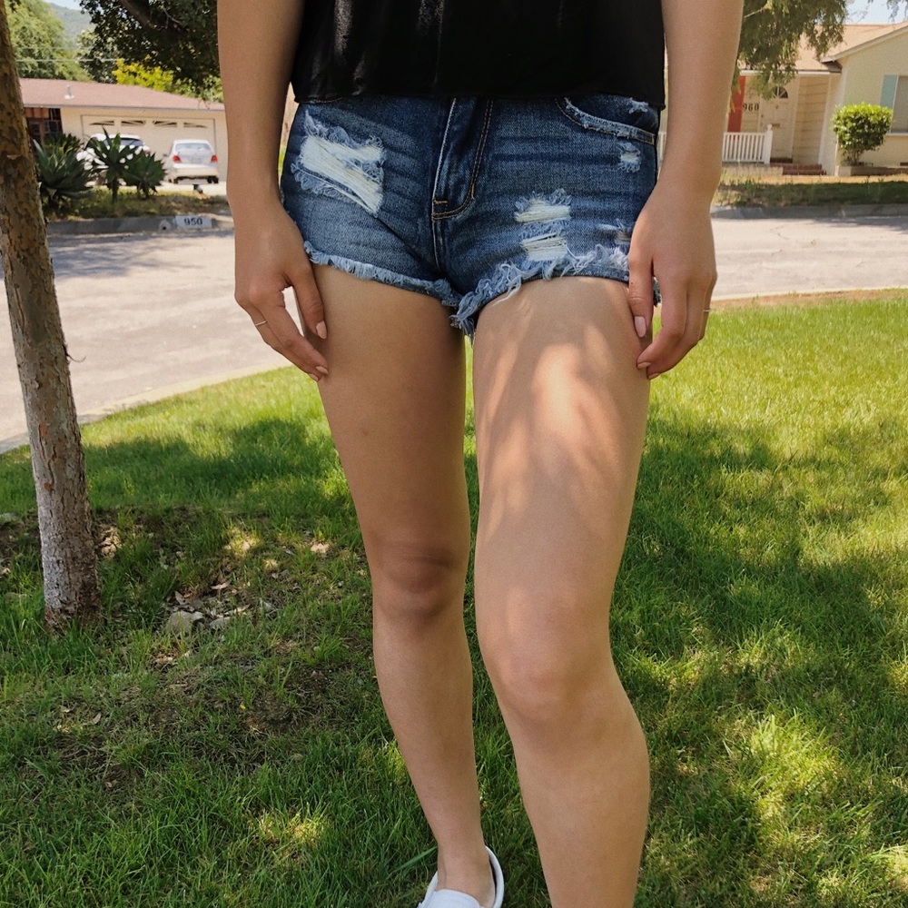 pacsun high rise short short